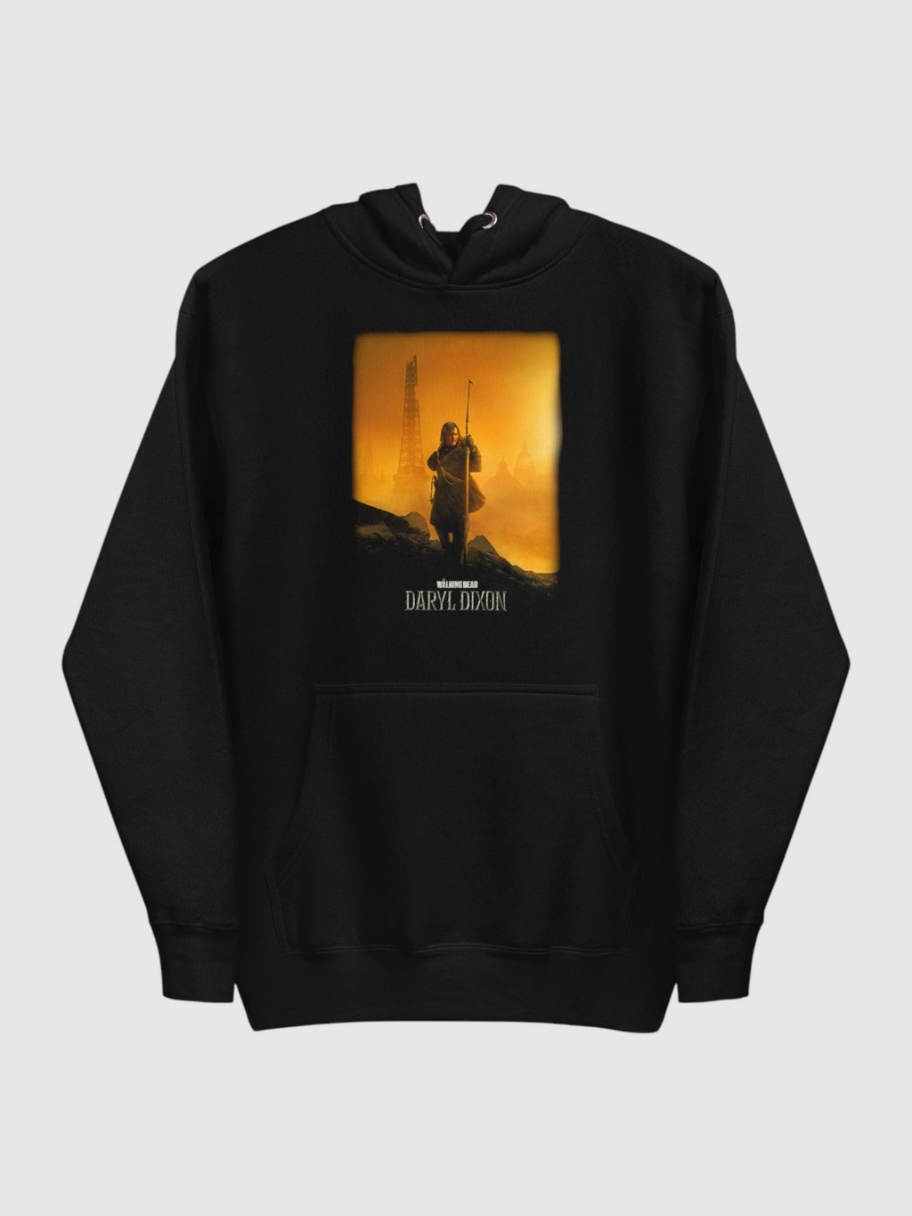 The Walking Dead Daryl Dixon Key Art Adult Hoodie T-Shirts, Sweatshirt | CiraTrend.com (Image 1)