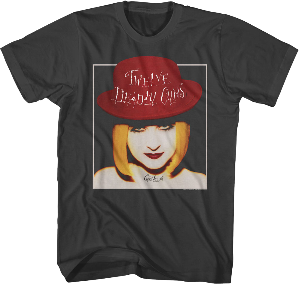 Twelve Deadly Cyns Cyndi Lauper T-Shirt Hoodie, Sweatshirt | CiraTrend.com (Image 1)