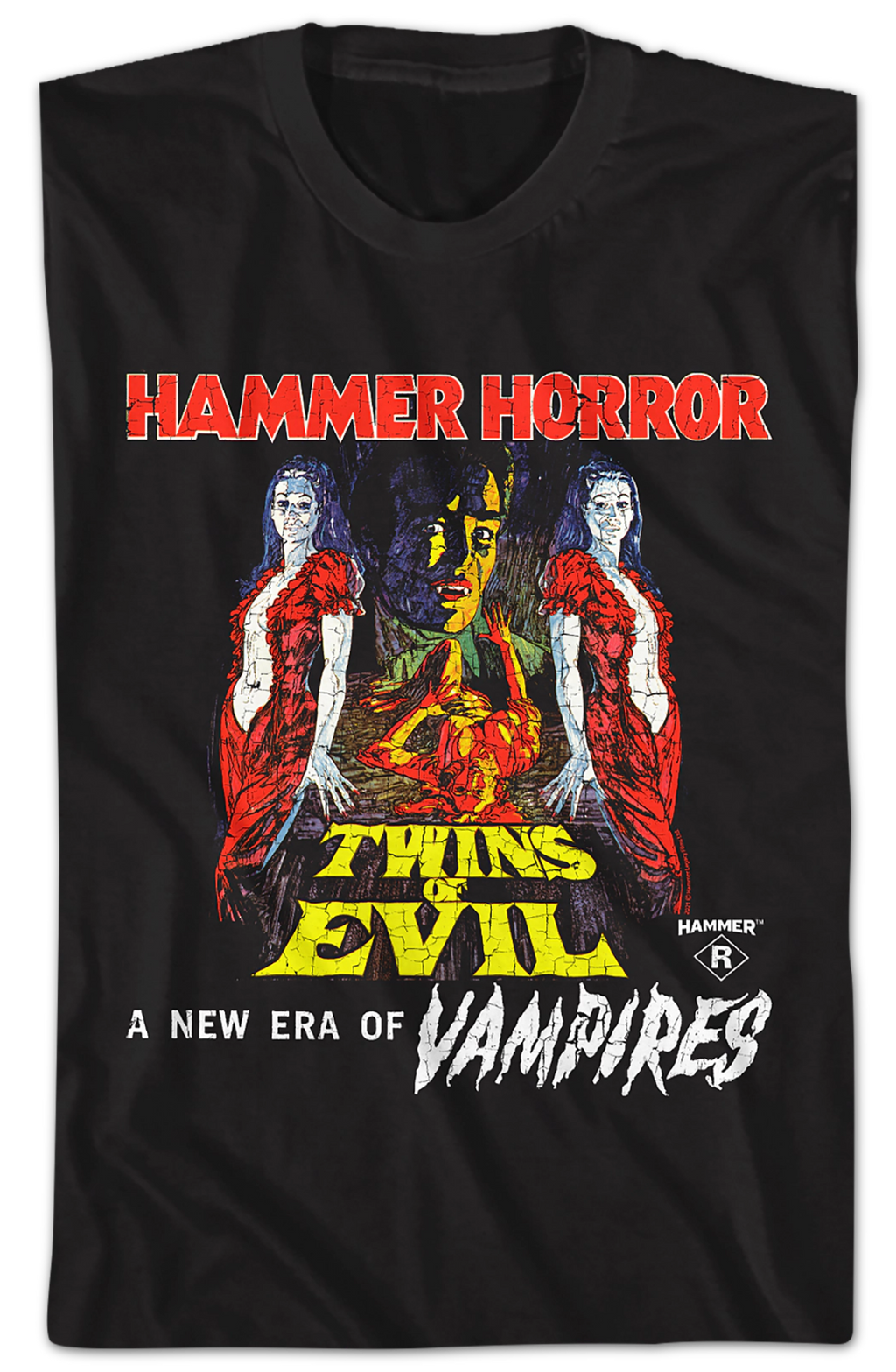 Twins Of Evil Hammer Films T-Shirt Hoodie, Sweatshirt | CiraTrend.com (Image 2)