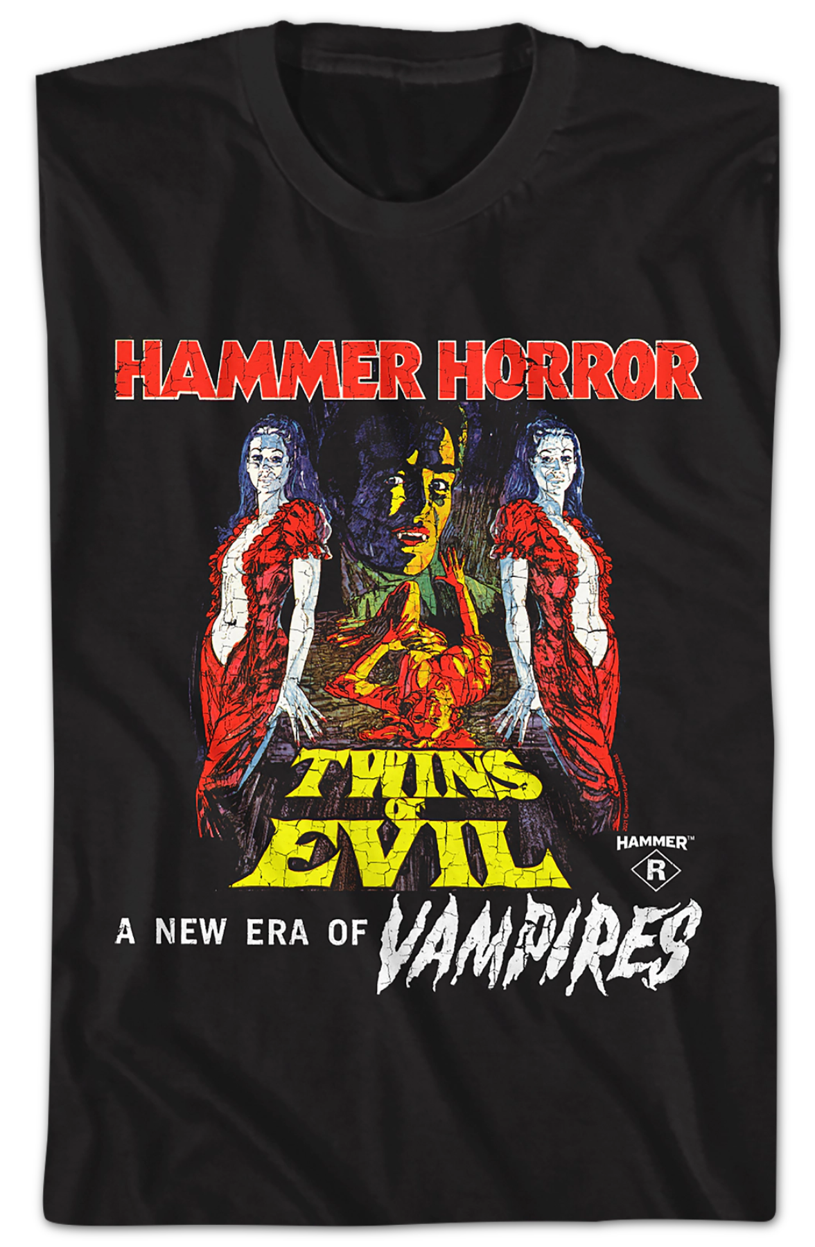 Twins Of Evil Hammer Films T-Shirt Hoodie, Sweatshirt | CiraTrend.com (Image 2)