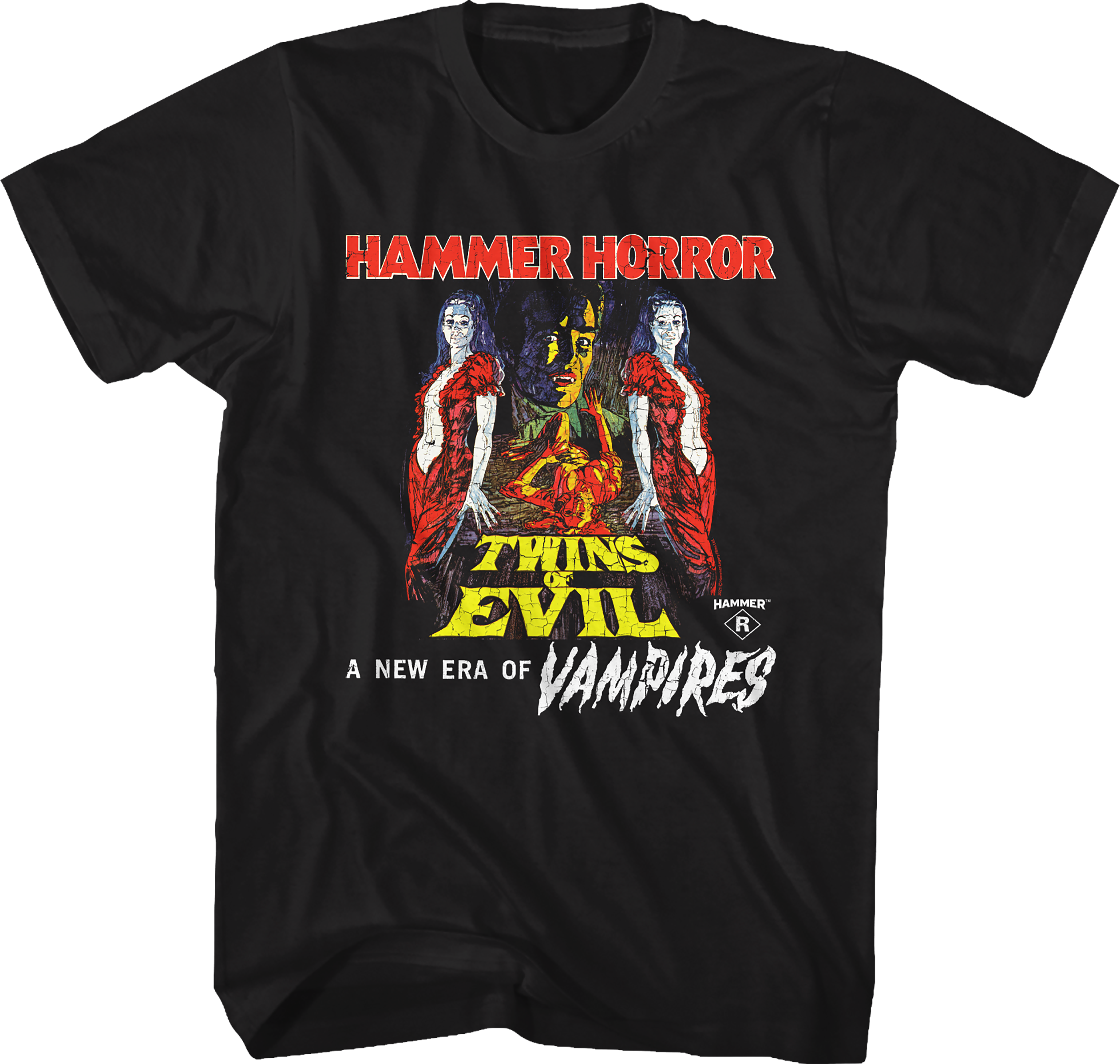 Twins Of Evil Hammer Films T-Shirt Hoodie, Sweatshirt | CiraTrend.com (Image 1)
