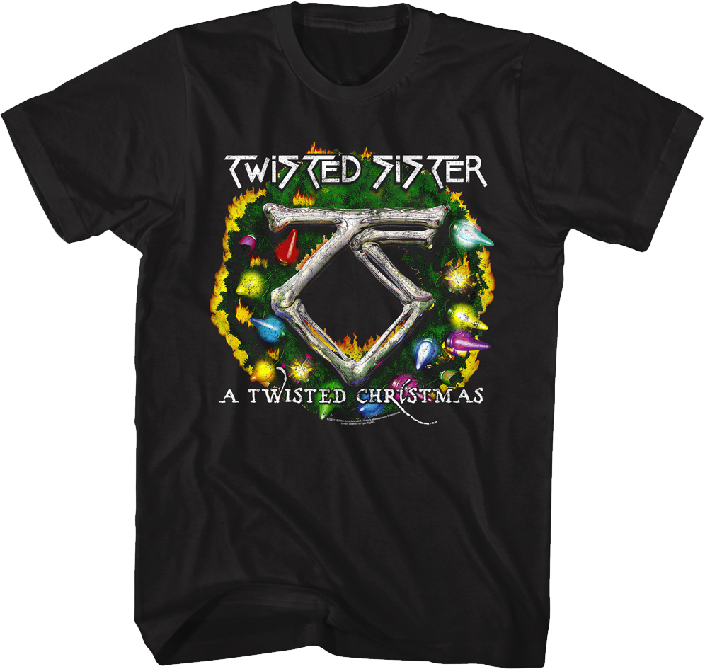 Twisted Christmas Twisted Sister T-Shirt Hoodie, Sweatshirt | CiraTrend.com (Image 1)