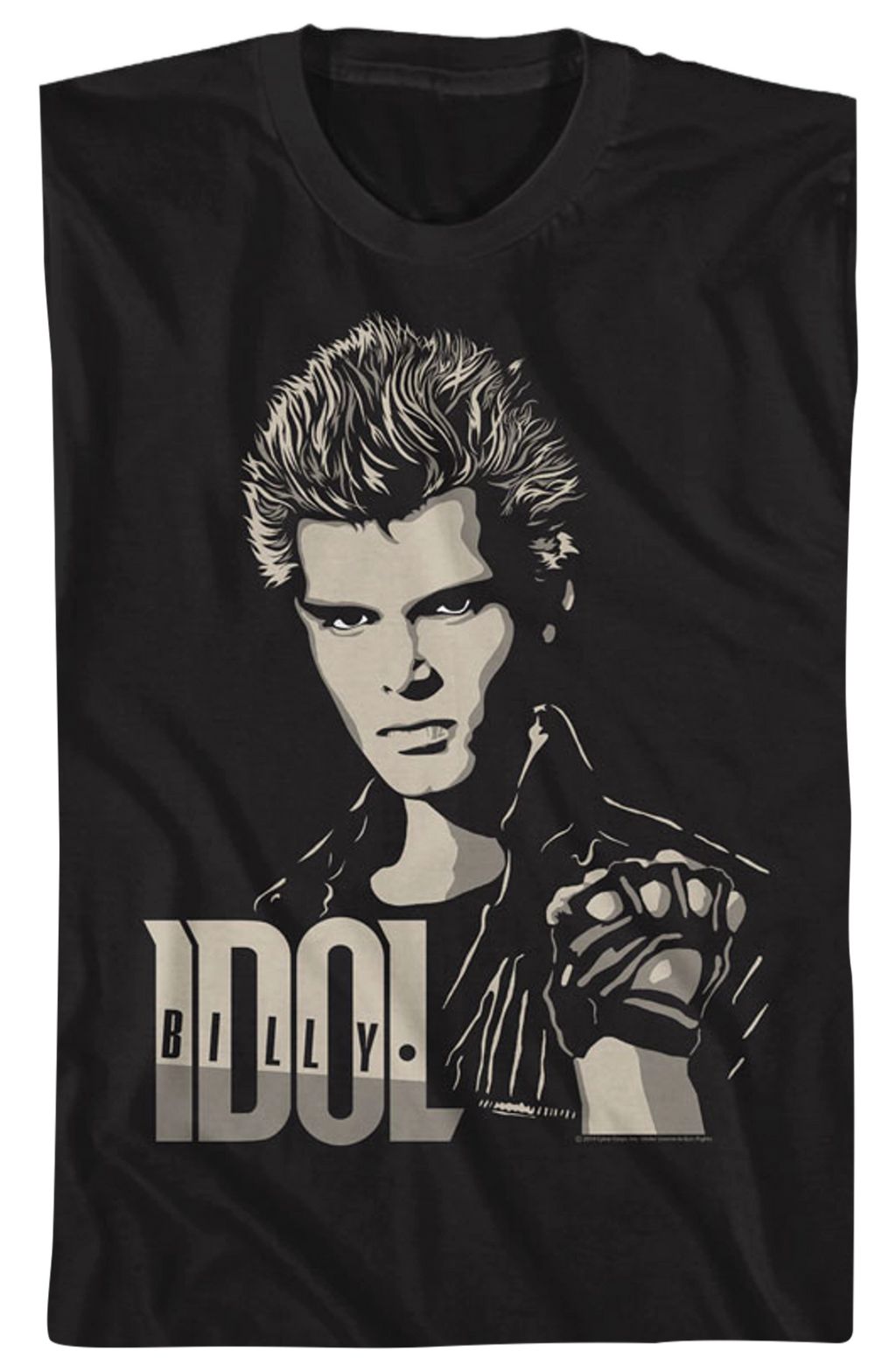 Two Tone Billy Idol T-Shirt Hoodie, Sweatshirt | CiraTrend.com (Image 2)
