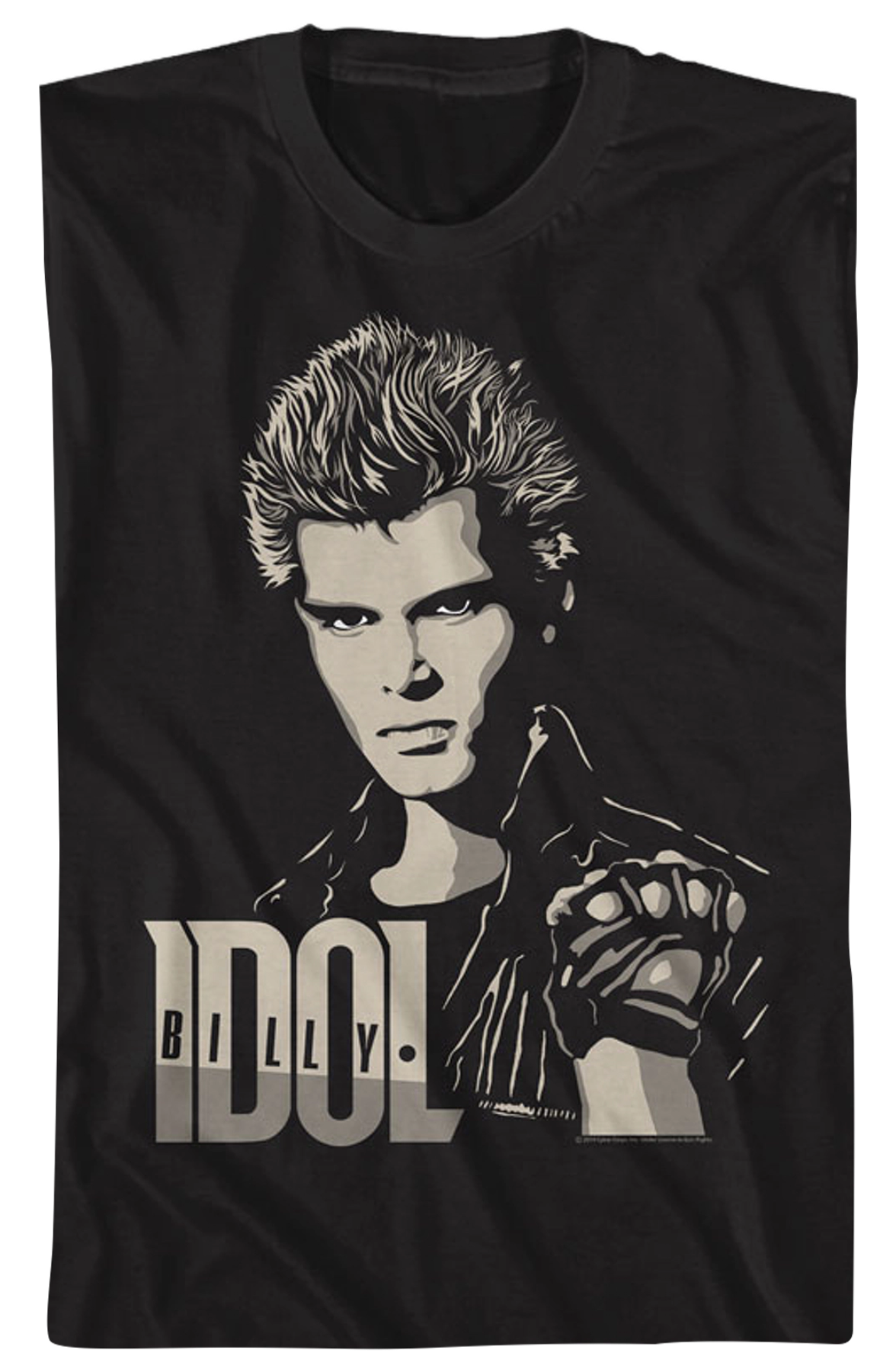 Two Tone Billy Idol T-Shirt Hoodie, Sweatshirt | CiraTrend.com (Image 2)