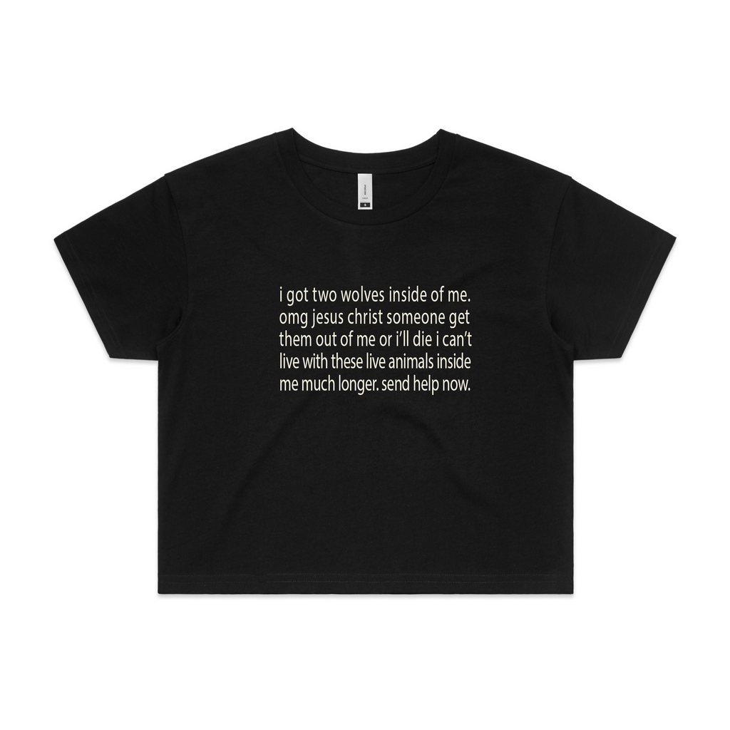 Two Wolves Tee Hoodie, Sweatshirt | CiraTrend.com (Image 3)