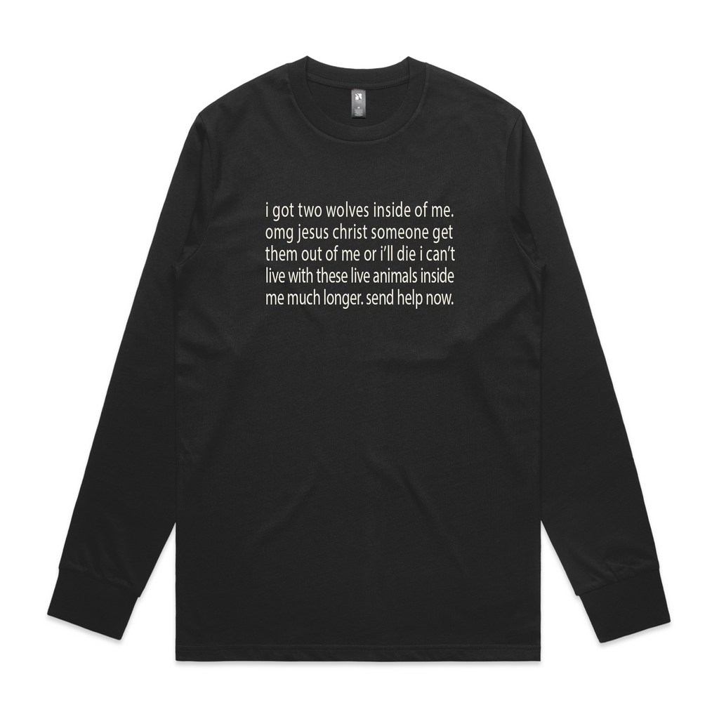 Two Wolves Tee Hoodie, Sweatshirt | CiraTrend.com (Image 4)
