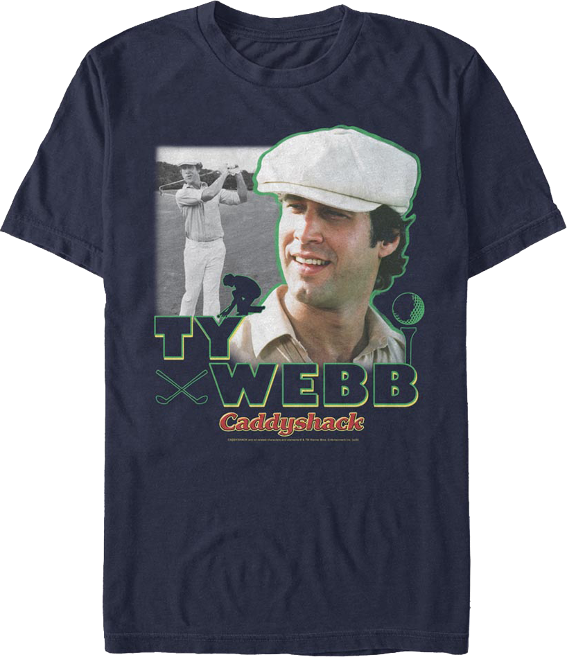 Ty Webb Collage Caddyshack T-Shirt Hoodie, Sweatshirt | CiraTrend.com (Image 1)