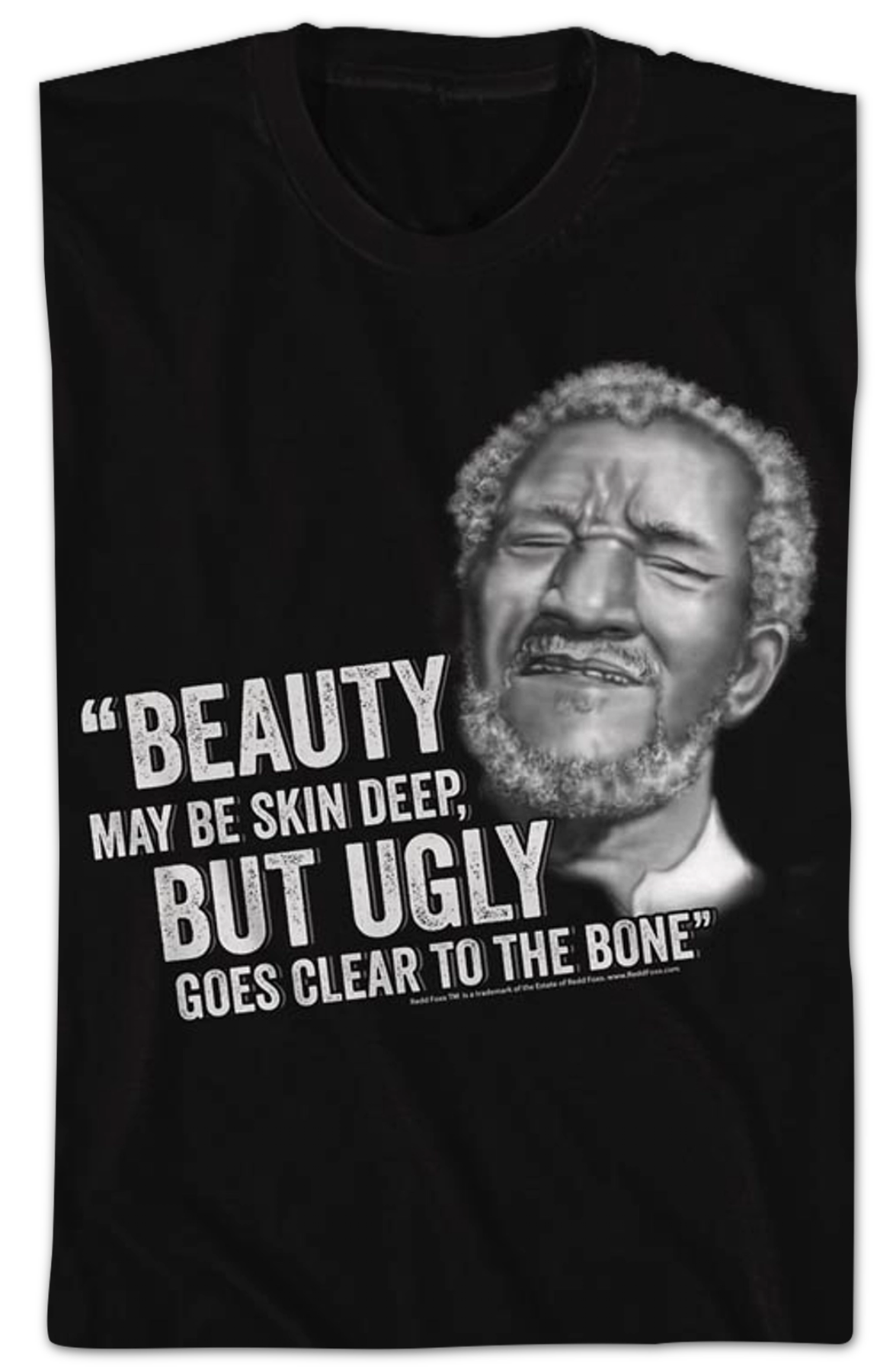 Ugly Goes Clear To The Bone Sanford and Son T-Shirt Hoodie, Sweatshirt | CiraTrend.com (Image 2)