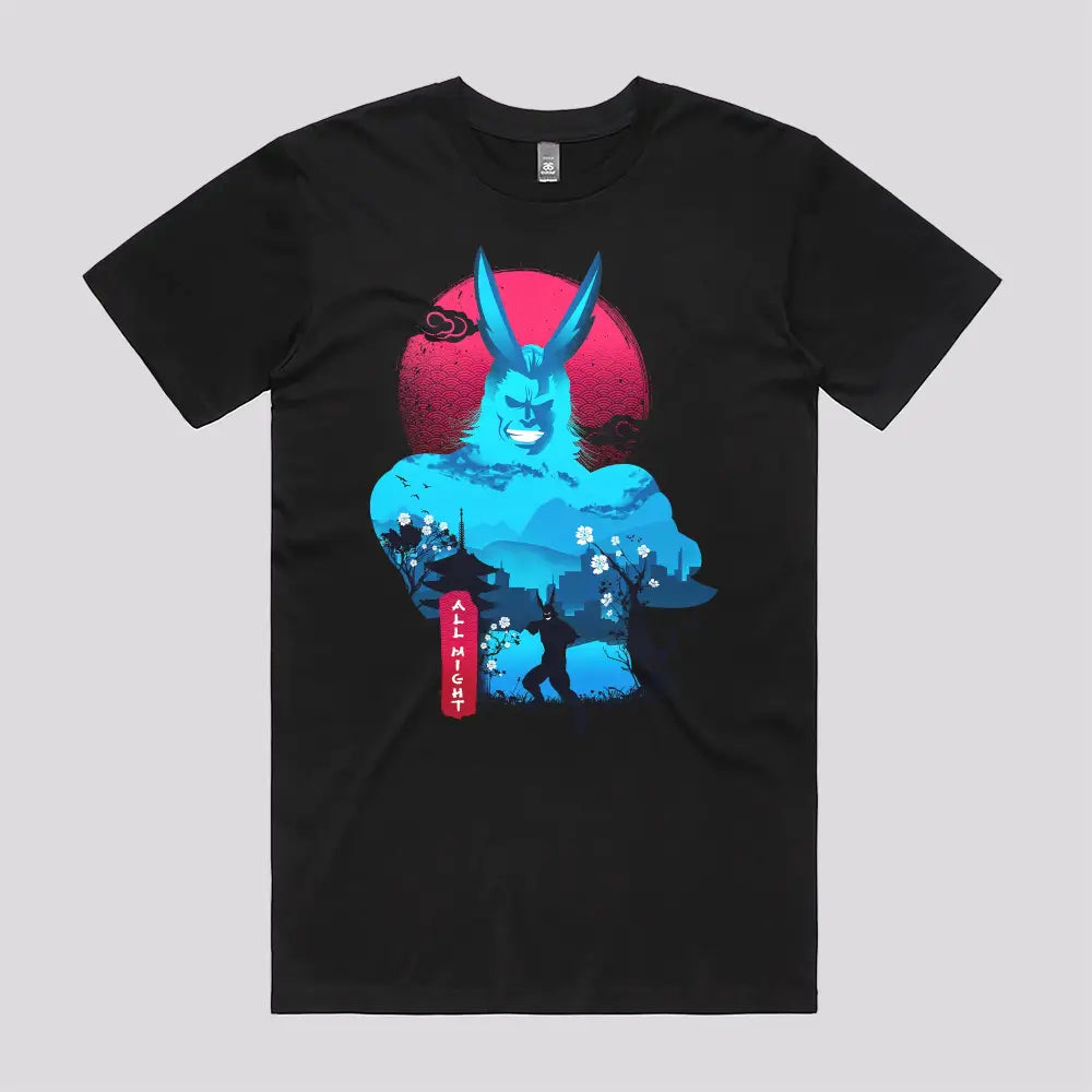 Ukiyo E All Might T-Shirts, Hoodie, Sweatshirt