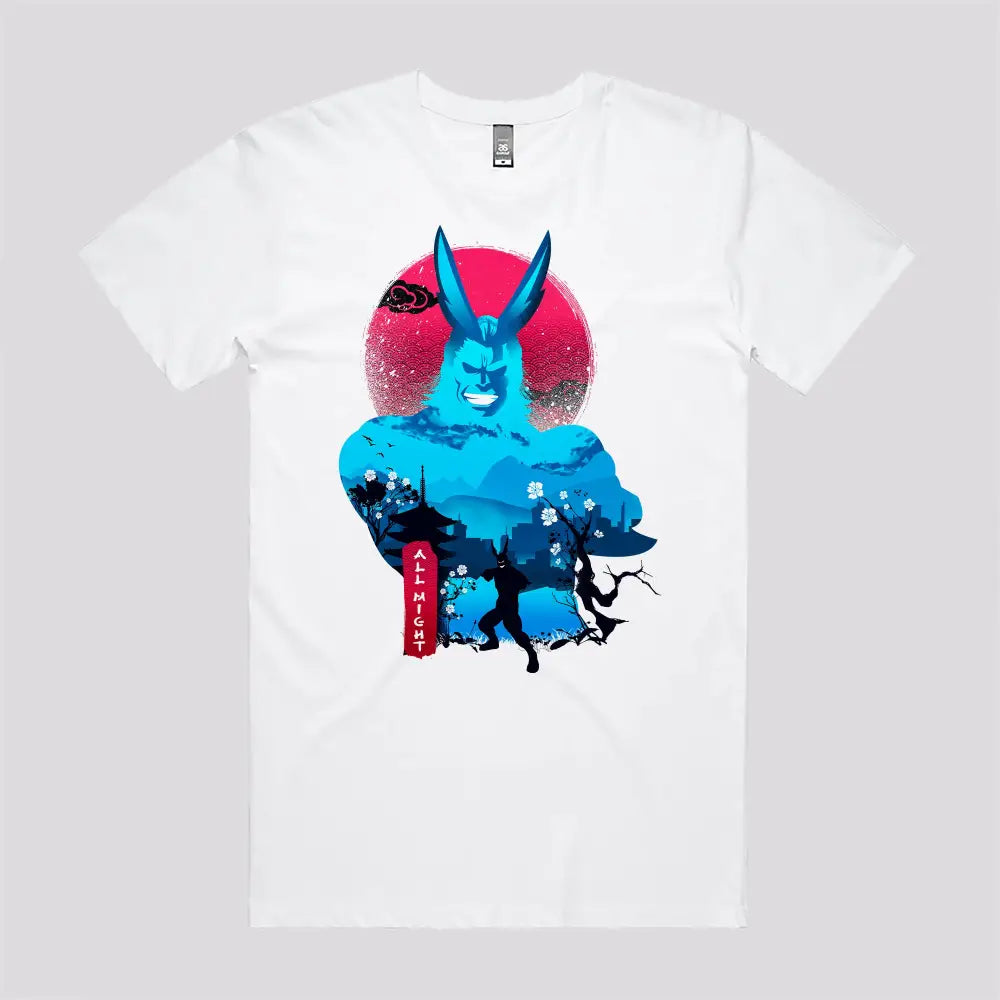 Ukiyo E All Might T-Shirts, Hoodie, Sweatshirt