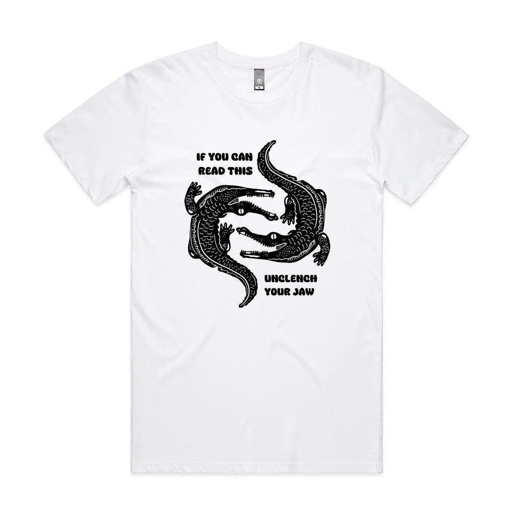 Unclench Your Jaw Tee Hoodie, Sweatshirt | CiraTrend.com (Image 1)