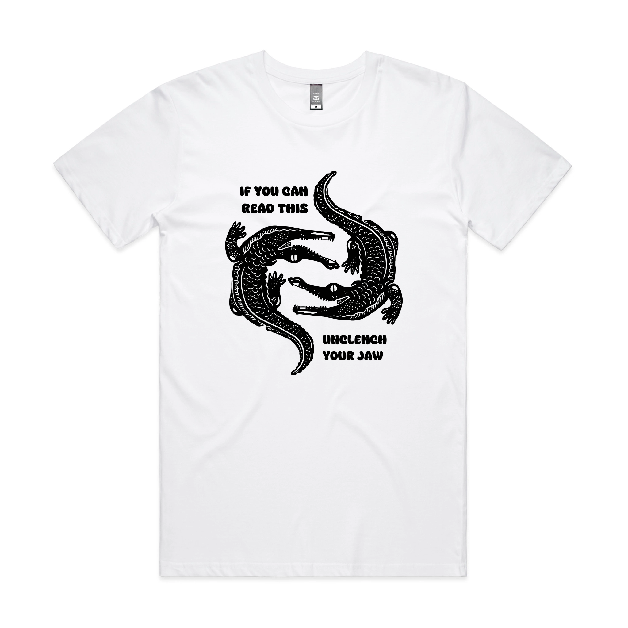 Unclench Your Jaw Tee Hoodie, Sweatshirt | CiraTrend.com (Image 1)