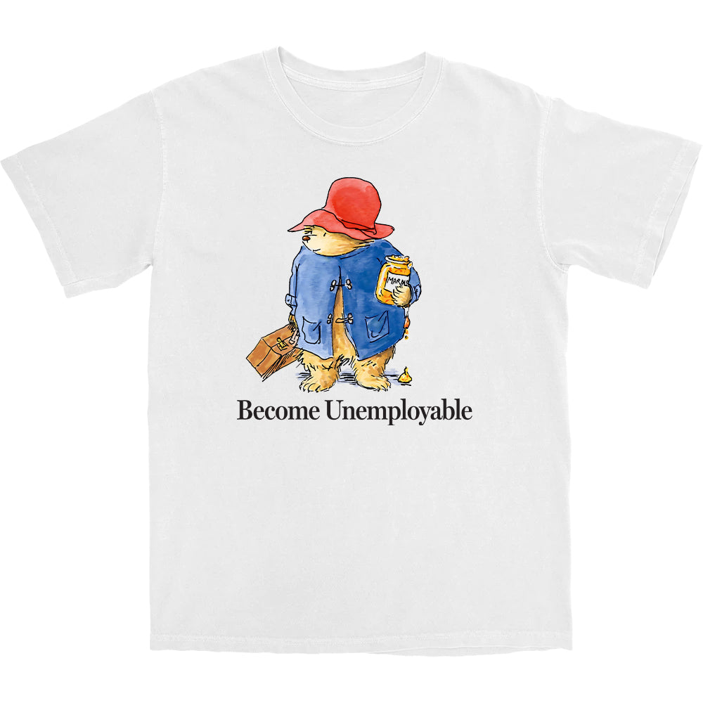 Become Unemployable Bear T Shirt Hoodie, Sweatshirt | CiraTrend.com (Image 2)