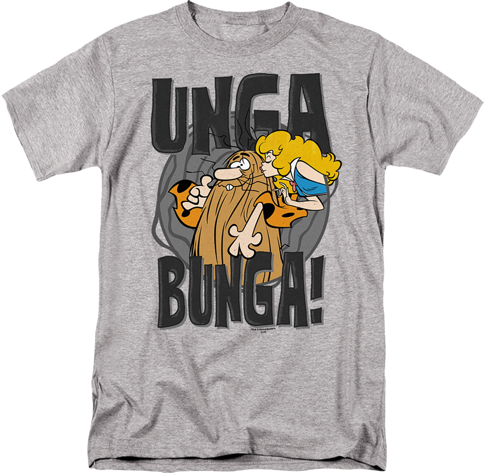 Unga Bunga Captain Caveman T-Shirt Hoodie, Sweatshirt | CiraTrend.com (Image 1)