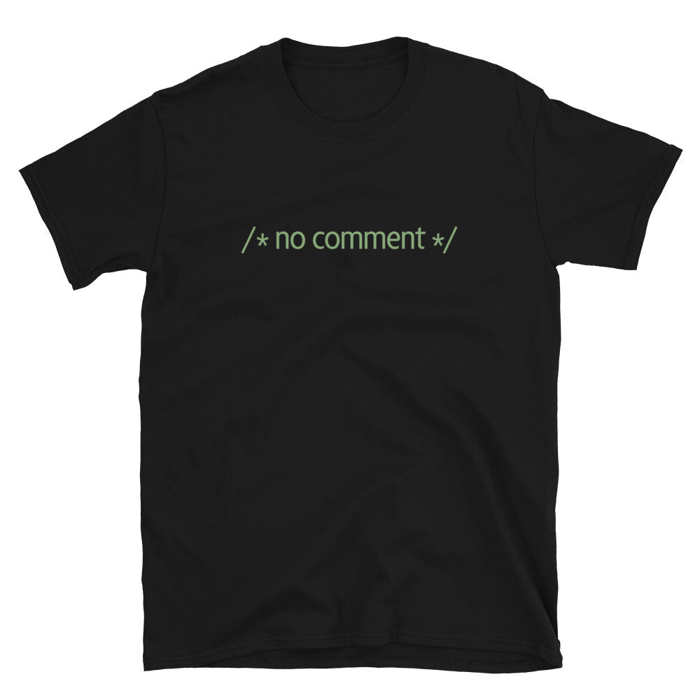 No Comment Coder T-Shirt Hoodie, Sweatshirt | CiraTrend.com