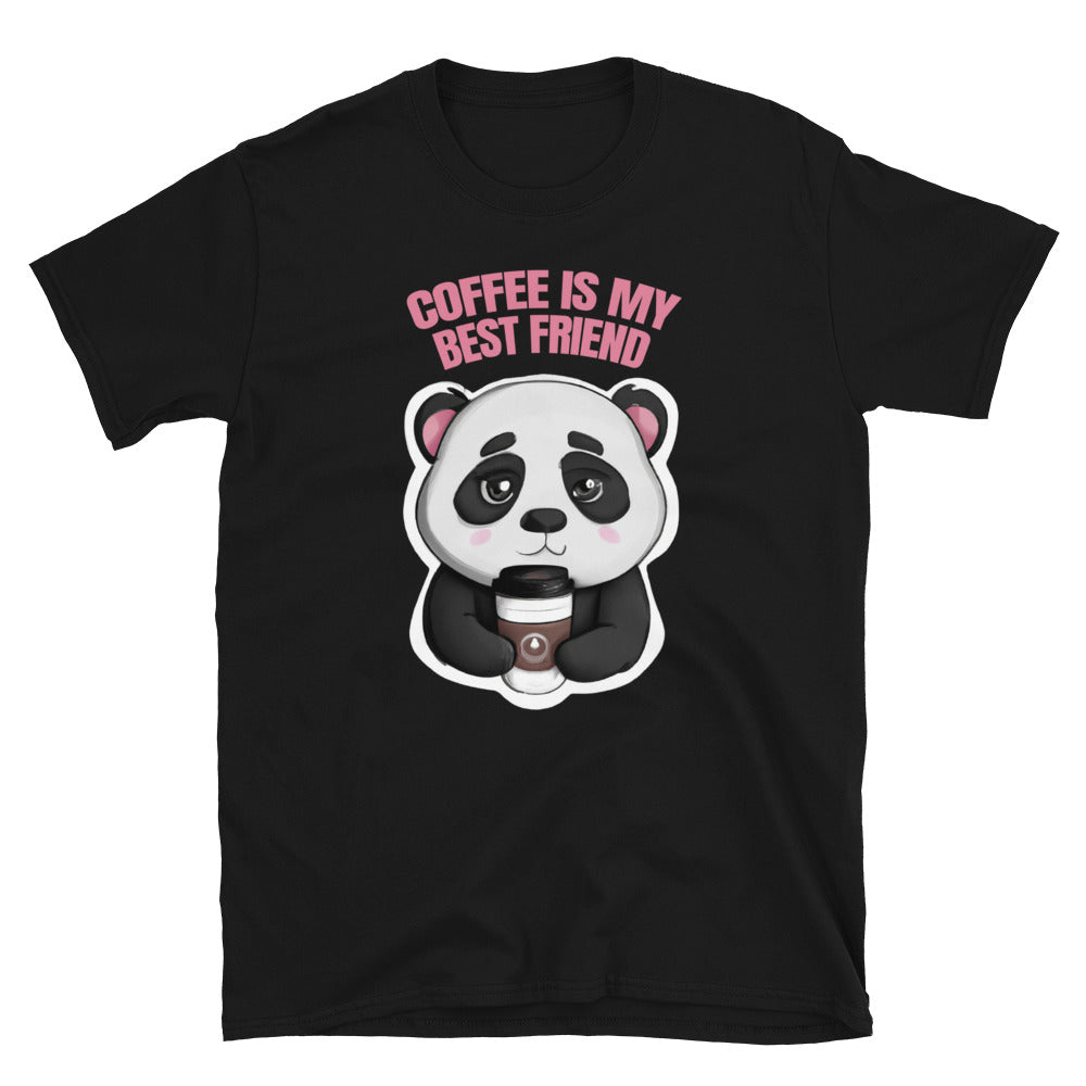 Coffee Is My Best Friend Panda T-Shirt Hoodie, Sweatshirt | CiraTrend.com (Image 2)
