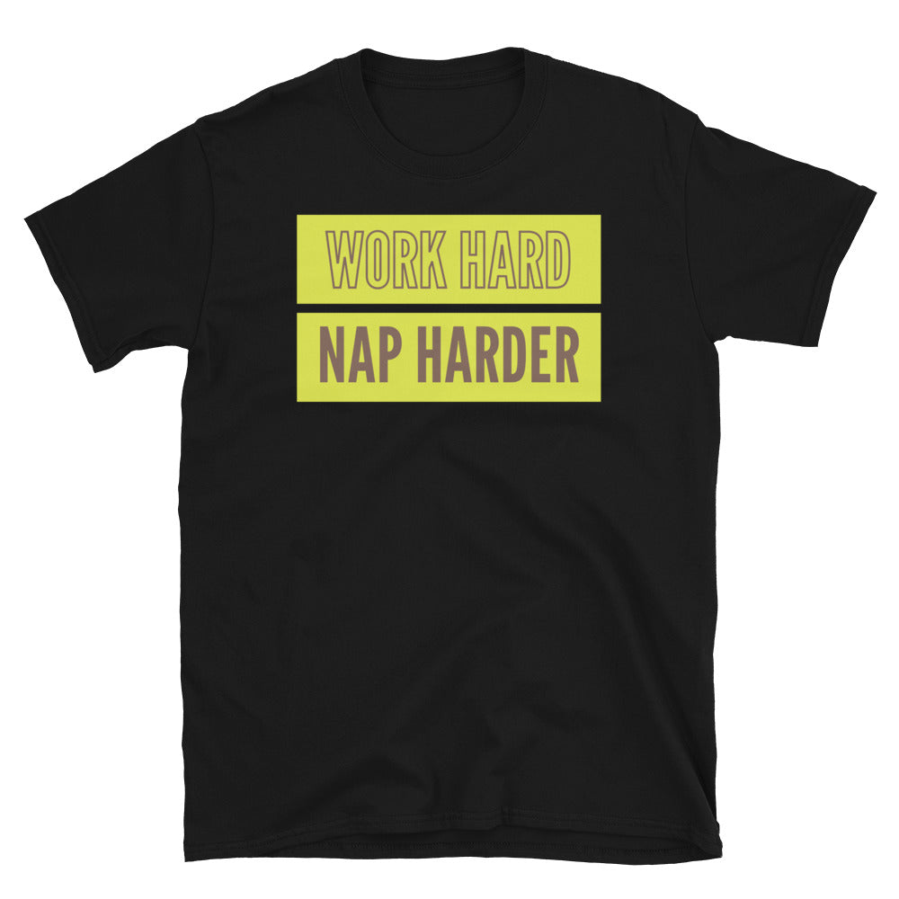 Work Hard, Nap Harder T-Shirt Hoodie, Sweatshirt | CiraTrend.com (Image 5)