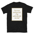 IÃ¢â‚¬â„¢m Not Antisocial, IÃ¢â‚¬â„¢m Selectively Social T-Shirt Hoodie, Sweatshirt | CiraTrend.com (Image 1)