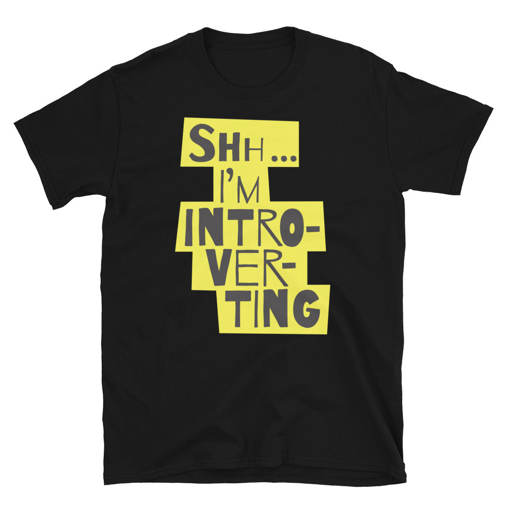 Shh... IÃ¢â‚¬â„¢m Introverting T-Shirt Hoodie, Sweatshirt | CiraTrend.com (Image 1)