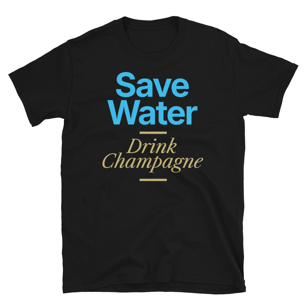 Save Water, Drink Champagne T-Shirt Hoodie, Sweatshirt | CiraTrend.com (Image 3)