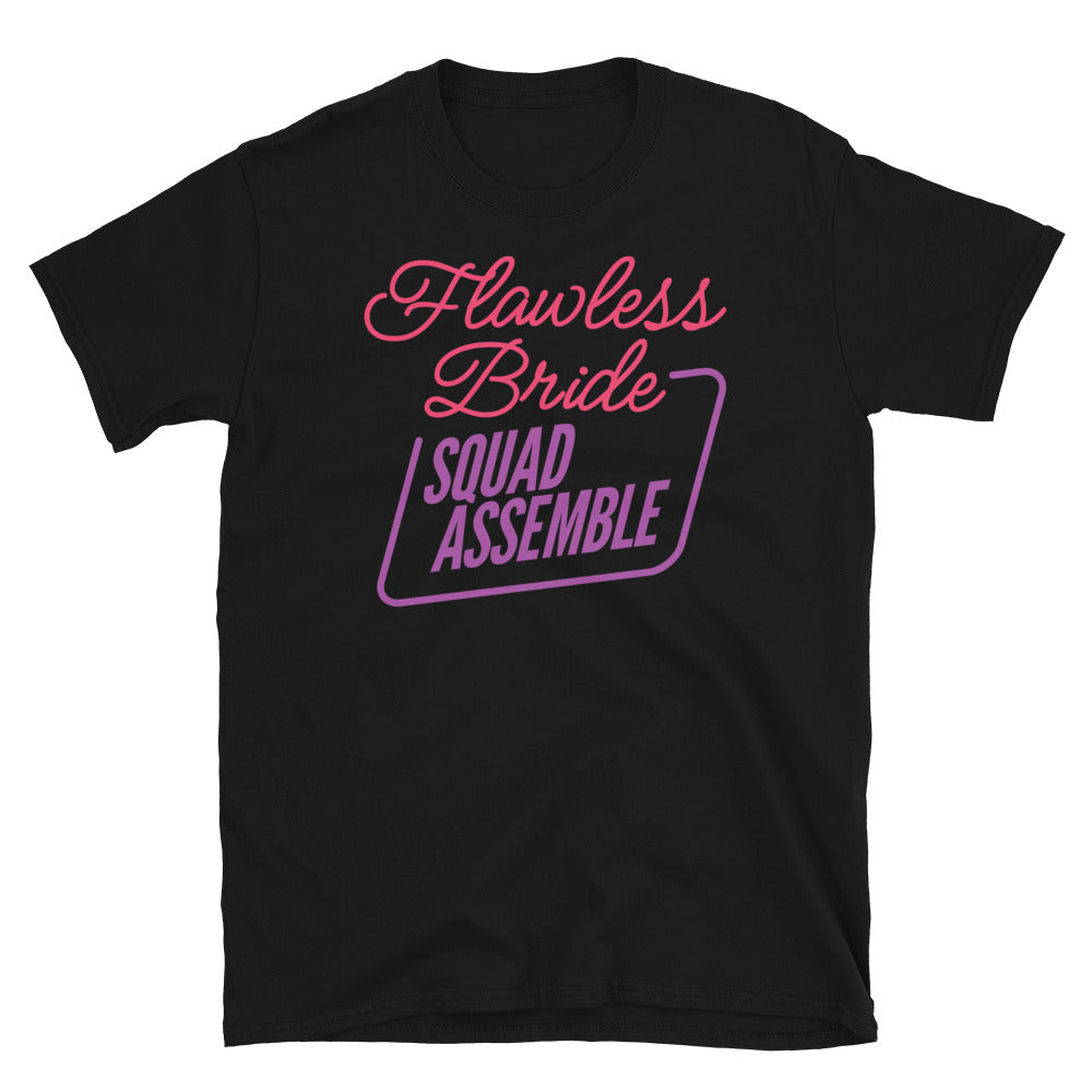 Flawless Bride Squad Assemble T-Shirt Hoodie, Sweatshirt | CiraTrend.com (Image 3)