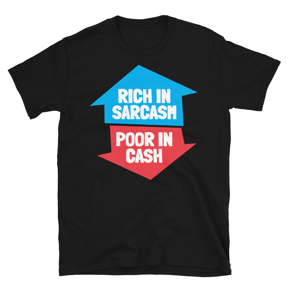 Rich Sarcasm Poor Cash T-Shirts, Hoodie, Sweatshirt