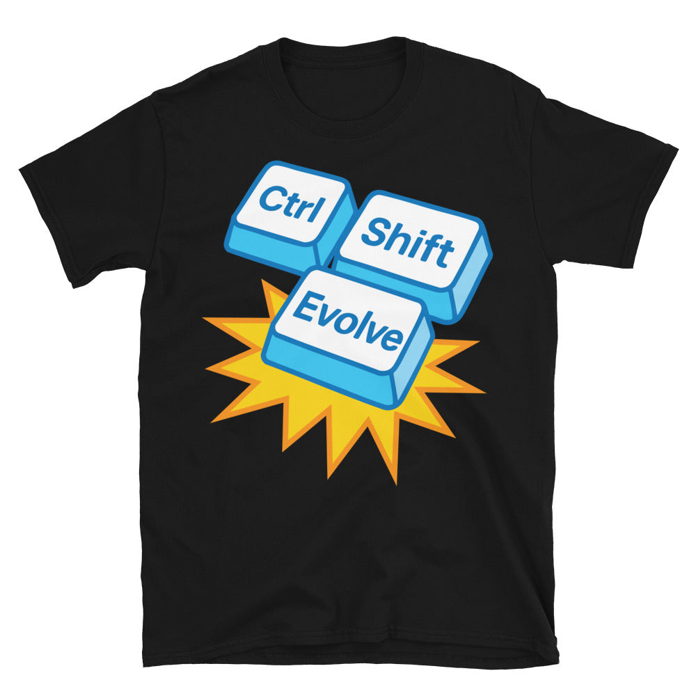 Ctrl + Shift + Evolve T-Shirt Hoodie, Sweatshirt | CiraTrend.com (Image 3)