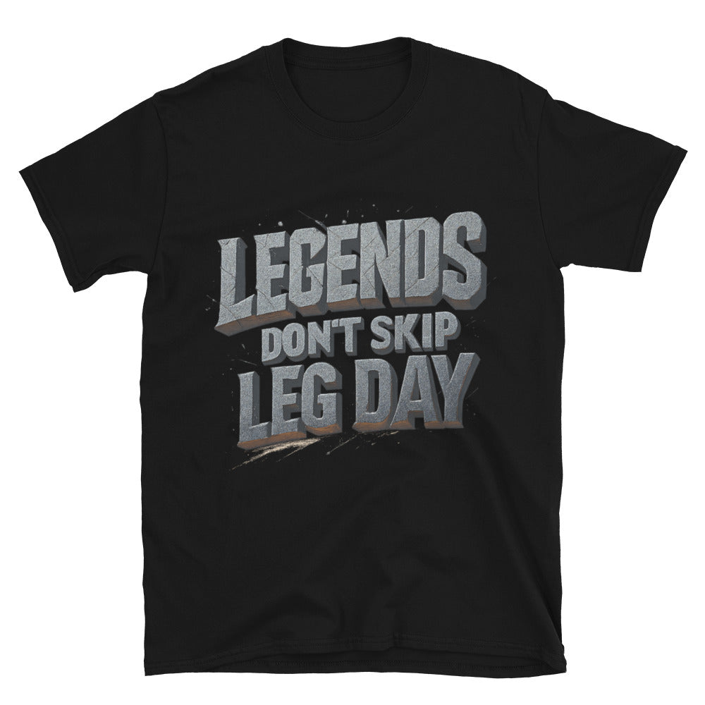 Legends DonÃ¢â‚¬â„¢t Skip Leg Day T-Shirt Hoodie, Sweatshirt | CiraTrend.com (Image 1)