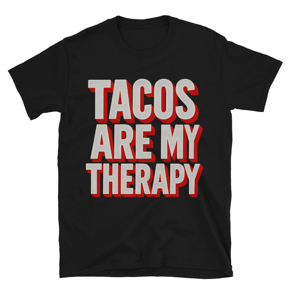 Tacos Are My Therapy T-Shirt Hoodie, Sweatshirt | CiraTrend.com (Image 3)