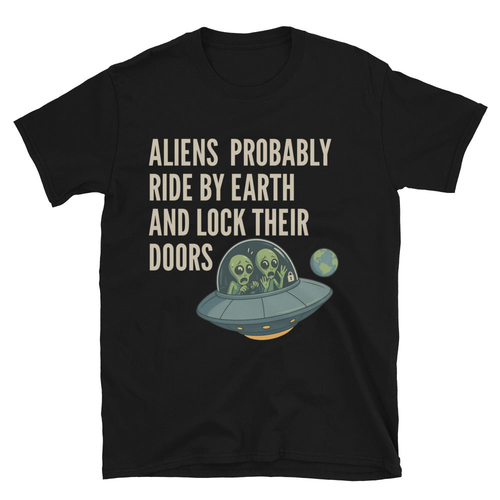 Aliens Lock Their Doors T-Shirt Style001 Hoodie, Sweatshirt | CiraTrend.com (Image 1)