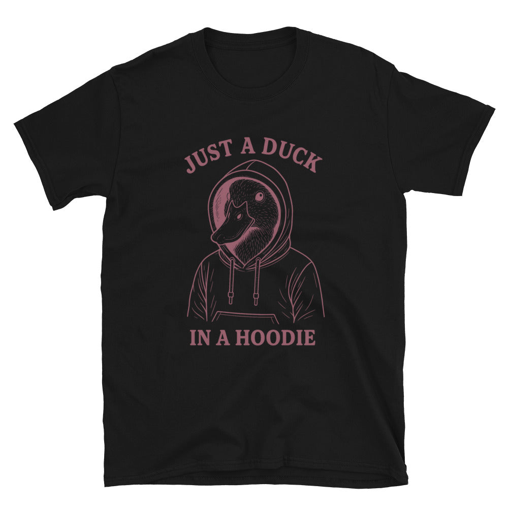 Just A Duck In A Hoodie T-Shirt Sweatshirt | CiraTrend.com (Image 3)