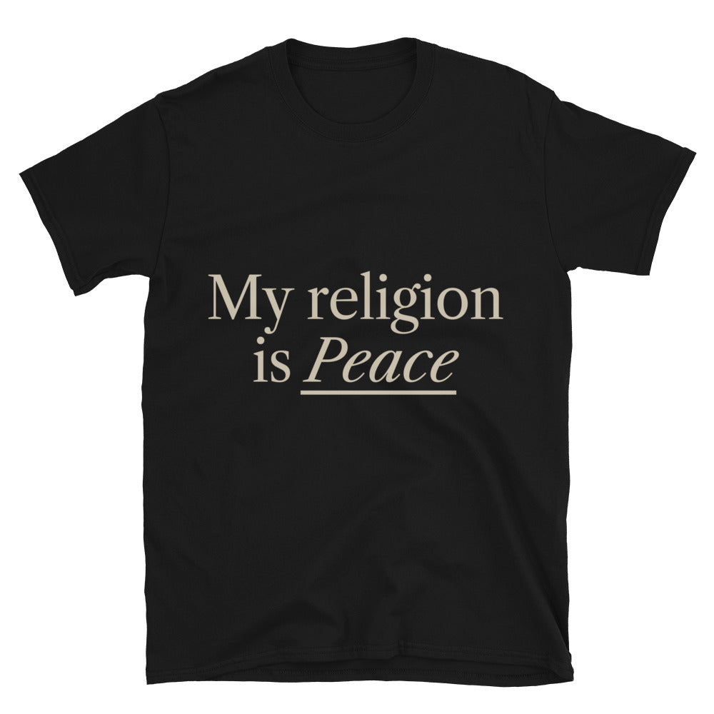 My Religion Is Peace T-Shirt Hoodie, Sweatshirt | CiraTrend.com (Image 3)