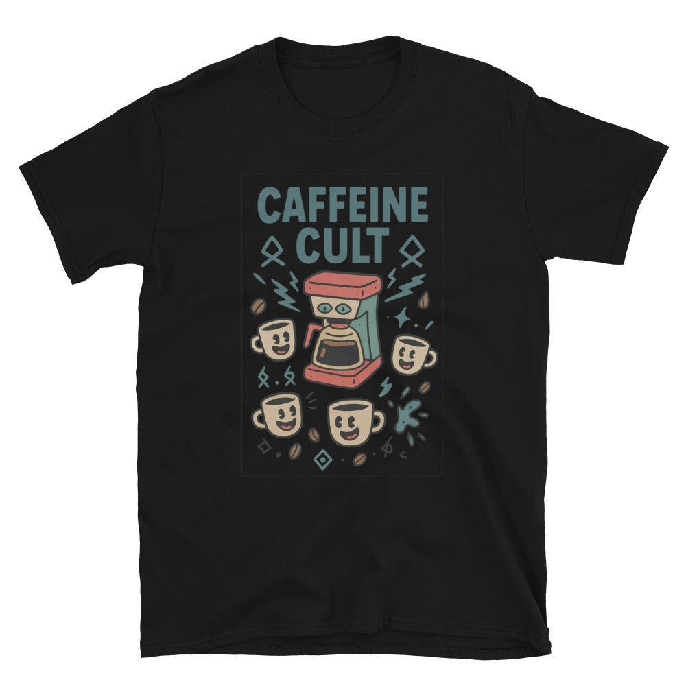 Caffeine Cult T-Shirt Hoodie, Sweatshirt | CiraTrend.com (Image 3)