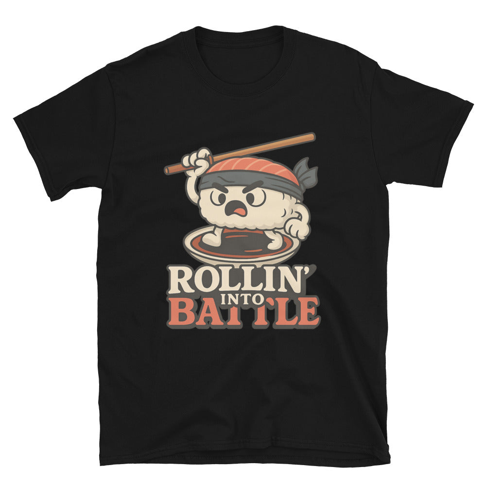 Sushi Rollin Into Battle T-Shirt Hoodie, Sweatshirt | CiraTrend.com (Image 3)