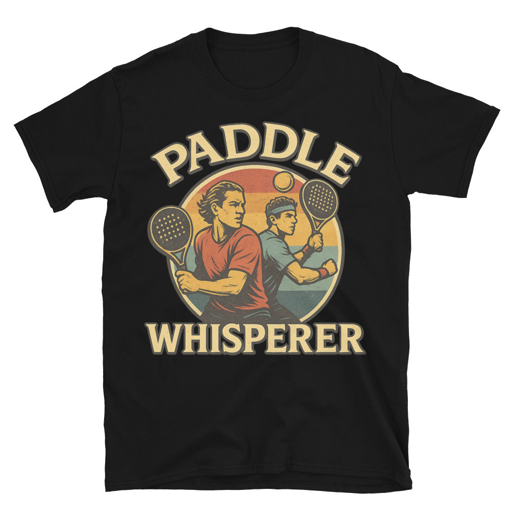 Paddle Whisperer (Padel) T-Shirt Hoodie, Sweatshirt | CiraTrend.com (Image 3)