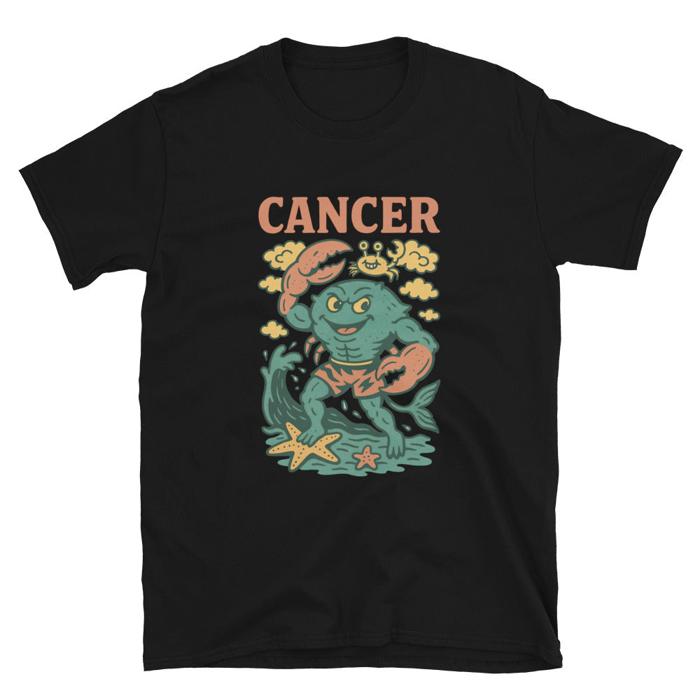 Cancer Zodiac Sign (Vintage Comic Style) T-Shirt Hoodie, Sweatshirt | CiraTrend.com (Image 3)