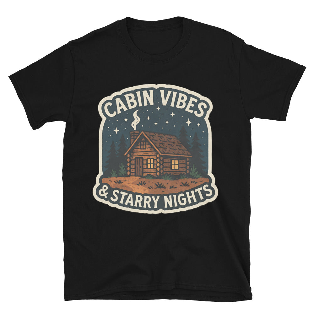 Cabin Vibes & Starry Nights T-Shirt Hoodie, Sweatshirt | CiraTrend.com (Image 3)