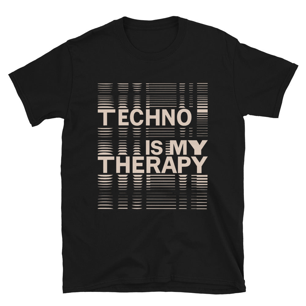 Techno Is My Therapy T-Shirt Hoodie, Sweatshirt | CiraTrend.com (Image 3)