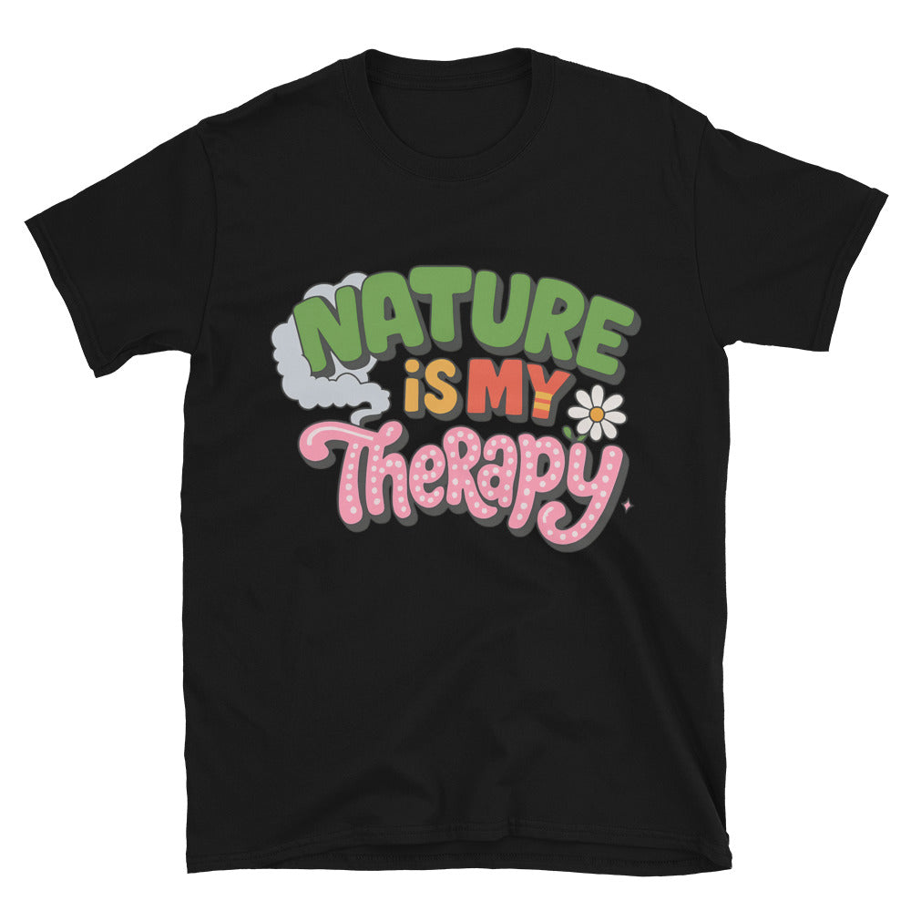 Nature Is My Therapy T-Shirt Hoodie, Sweatshirt | CiraTrend.com (Image 3)