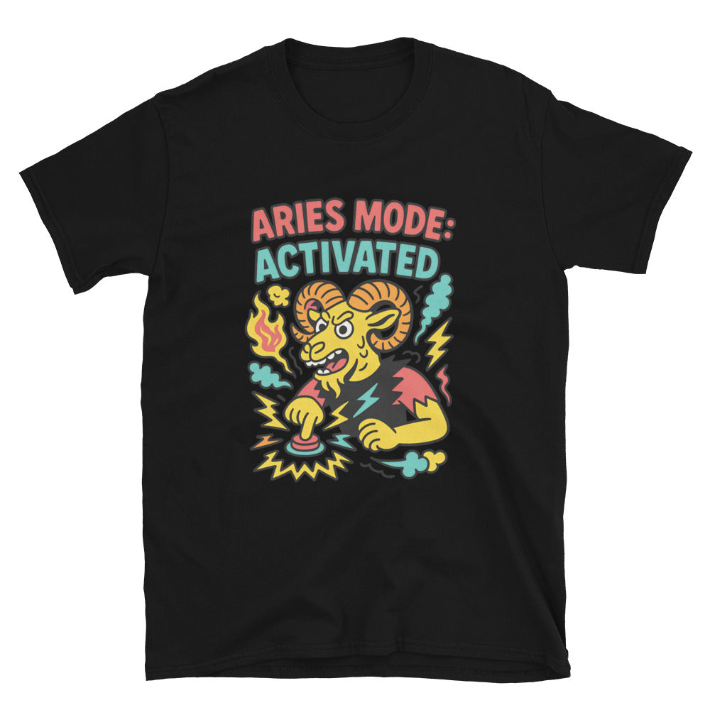 Aries Mode: Activated T-Shirt Hoodie, Sweatshirt | CiraTrend.com (Image 3)