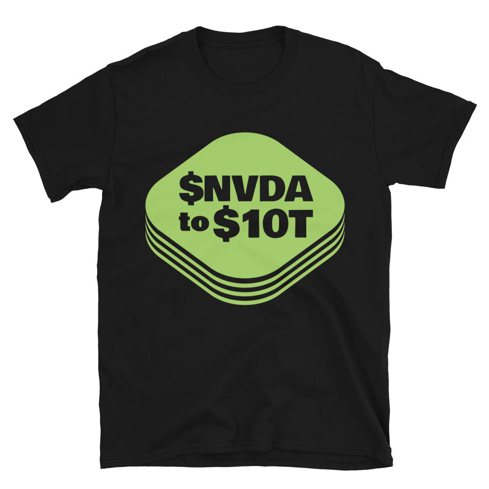 $NVDA To $10T T-Shirt Hoodie, Sweatshirt | CiraTrend.com (Image 2)