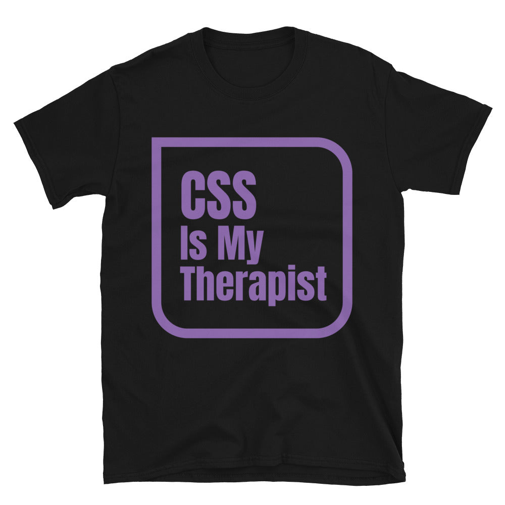 CSS Is My Therapist T-Shirt Hoodie, Sweatshirt | CiraTrend.com (Image 2)
