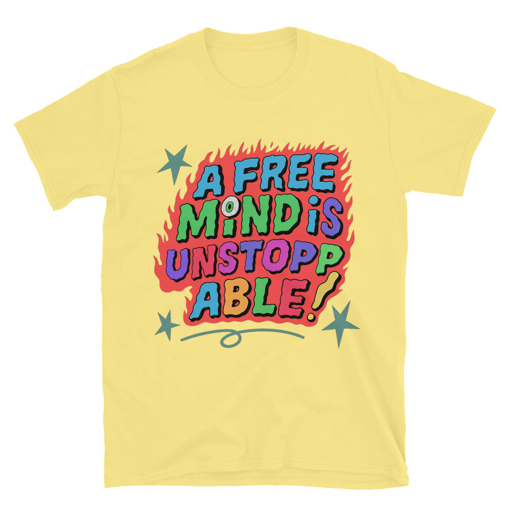 A Free Mind Is Unstoppable T-Shirt Hoodie, Sweatshirt | CiraTrend.com (Image 1)