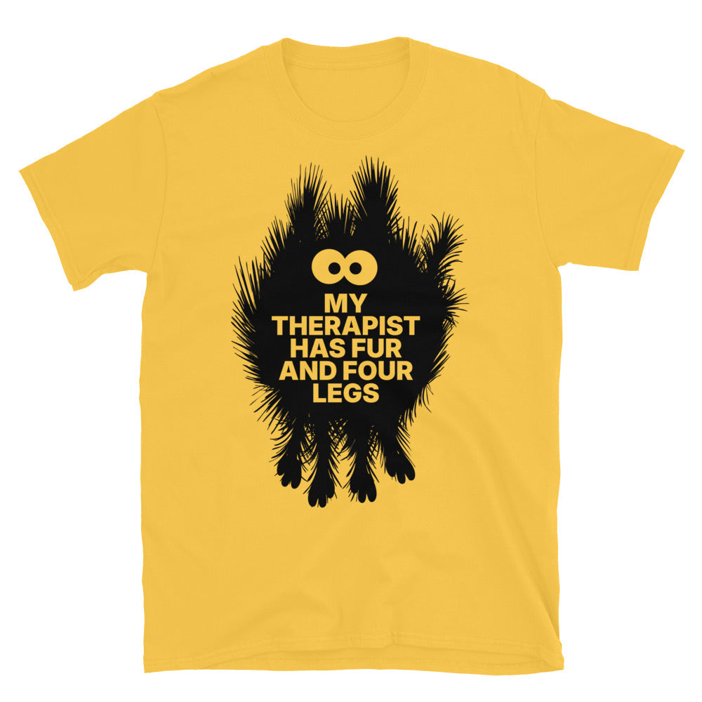 My Therapist Has Fur and Four Legs T-Shirt Hoodie, Sweatshirt | CiraTrend.com (Image 3)