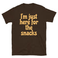 IÃ¢â‚¬â„¢m Just Here For The Snacks T-Shirt Hoodie, Sweatshirt | CiraTrend.com (Image 1)