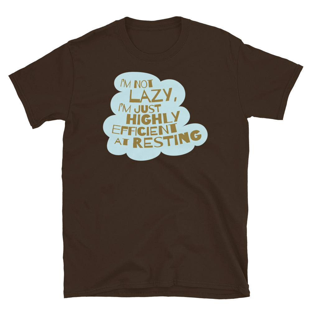 IÃ¢â‚¬â„¢m Not Lazy, IÃ¢â‚¬â„¢m Just Highly Efficient At Resting T-Shirt Hoodie, Sweatshirt | CiraTrend.com (Image 1)