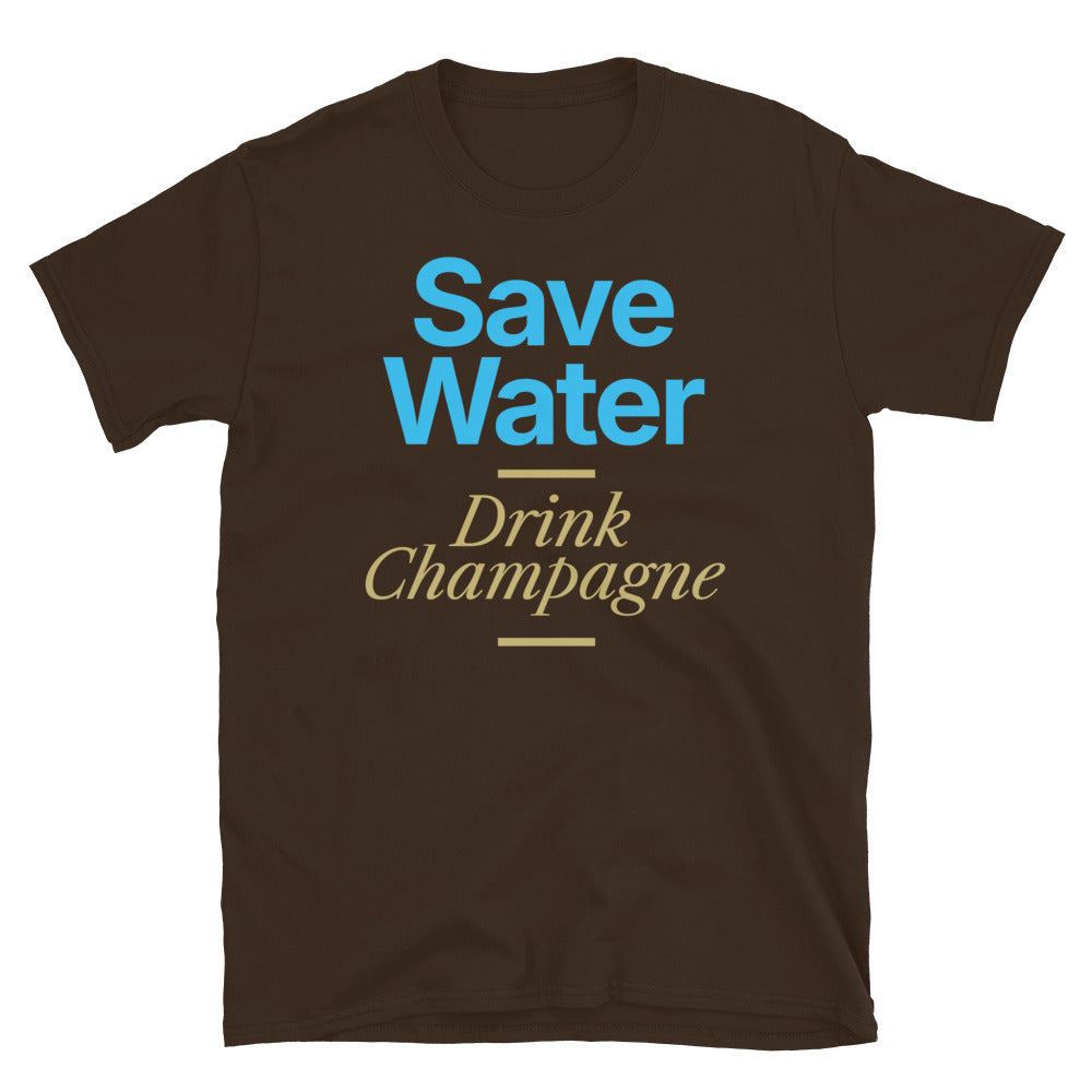 Save Water, Drink Champagne T-Shirt Hoodie, Sweatshirt | CiraTrend.com (Image 1)
