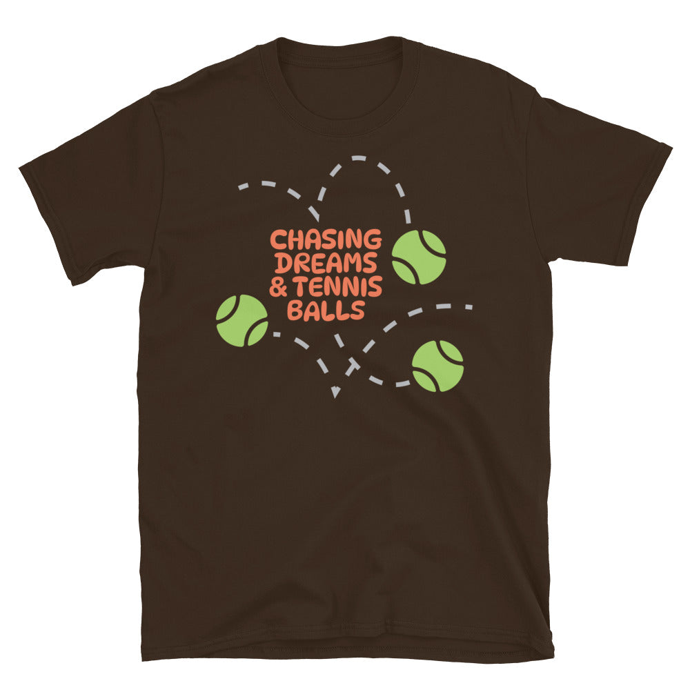 Chasing Dreams & Tennis Balls T-Shirt Hoodie, Sweatshirt | CiraTrend.com (Image 5)