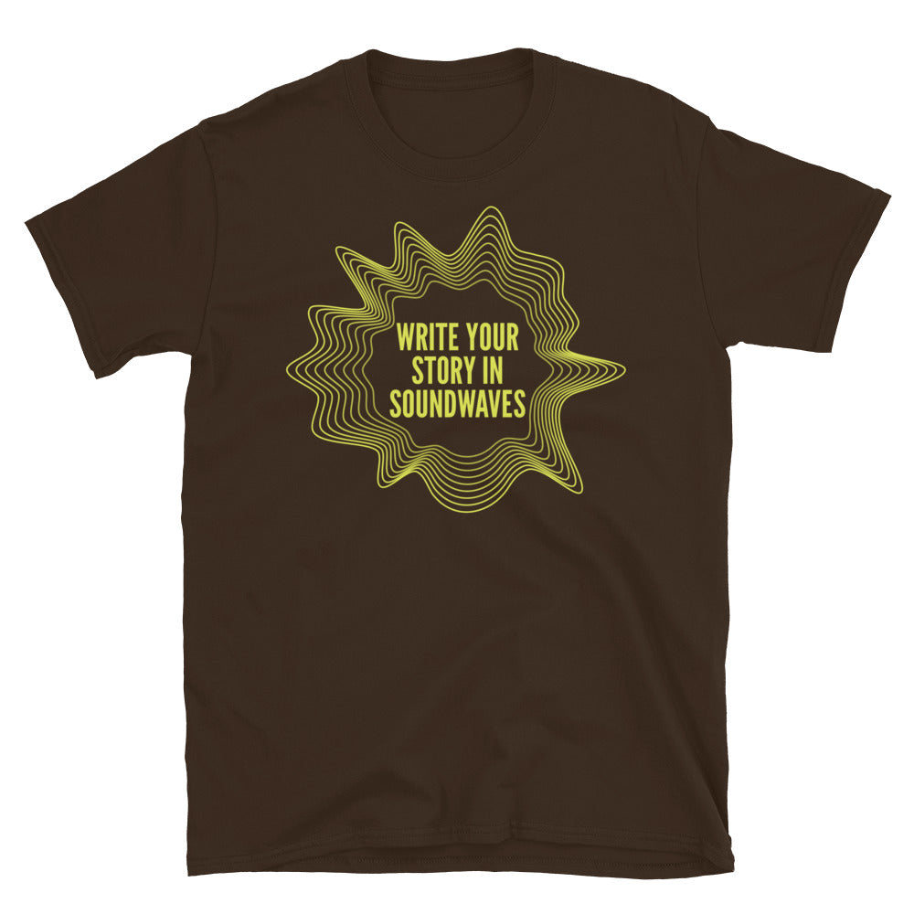 Write Your Story In Soundwaves T-Shirt Hoodie, Sweatshirt | CiraTrend.com (Image 5)