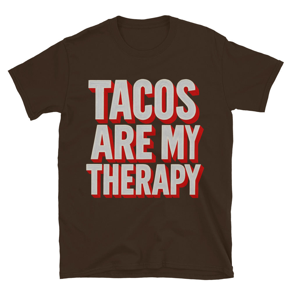 Tacos Are My Therapy T-Shirt Hoodie, Sweatshirt | CiraTrend.com (Image 5)